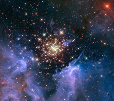 FreakingAwesome - Nebula and Star Cluster