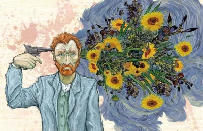 Rayan564 - #malarstwo #sztuka #kiciochpyta #vangogh 
Van Gogh jest autorem tego obra...