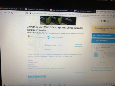 g.....r - trochę wałkiem mi tu śmierdzi?? #pc #informatyka #olx