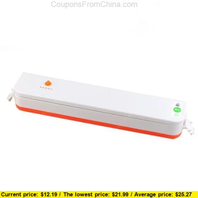 n____S - KCASA KC-VCM11 Food Vacuum Sealer - Gearbest $391.55
Cena: $12.19 (50,87 zł...