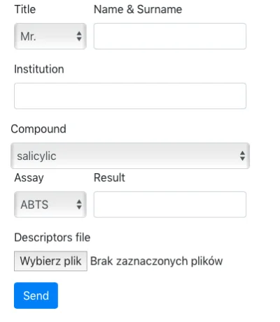 farmaceut - Czesc,

Mam formularz na stronie postawionej na Flasku, taki jak w załą...