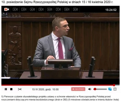 boskakaratralalala - Obecność tego człowieka w polskim parlamencie, to już nawet nie ...