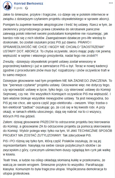 YgoR - 15.04.2020 Konfederacja wystąpiła... Chcesz być wołany? Napisz komentarz "woła...