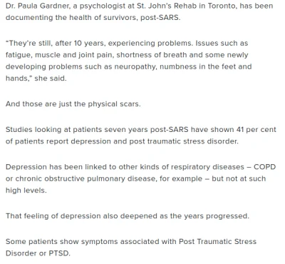 Koronanona - @samokrytyk: spójrz na historie osób które "wyzdrowiały" z SARS. Naprawd...