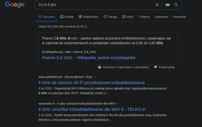 ruum - @kompotzmirabelek: Albo
Test 5G | 6 GHz

Ktoś wpisze w Google "co to 6 GHz"...