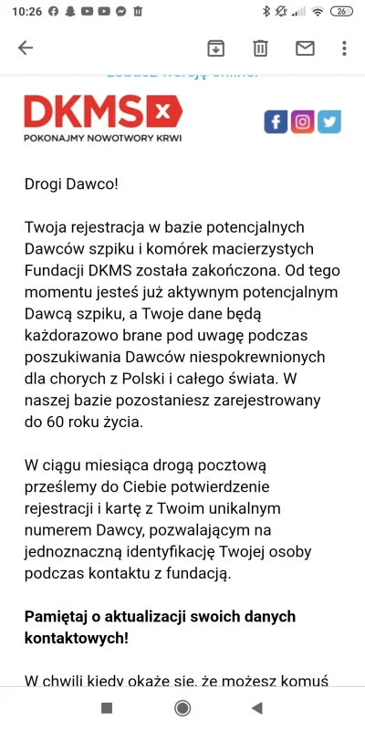 natkasratka - @JamesVV: tak, ja po niecałym miesiącu dostałam takiego maila i jakiś c...