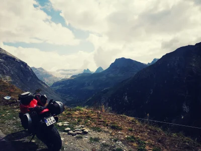 Nfvr - Alpy Francuskie, 2019, (╯︵╰,) 

#motocykle #motomirko #podrozujzwykopem