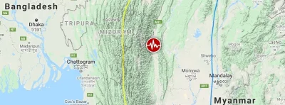 314the - Spore trzęsienie ziemii - M5.9 w Mjanmie (Birma).

#mjanma #birma #azja #t...