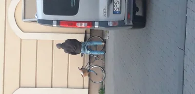 wystygnij - Gościu obszczał komuś rower i poszedł 
#heheszki ##!$%@?