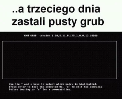 d1sconn3cted - ( ͡° ʖ̯ ͡°)
#heheszki #grub #informatyka #komputery #linux