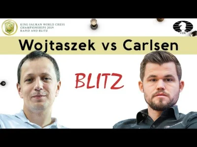 Miszka_Fisznan - Wczorajsza ciekawa partia błyskawiczna Radosława Wojtaszka z Carlsen...
