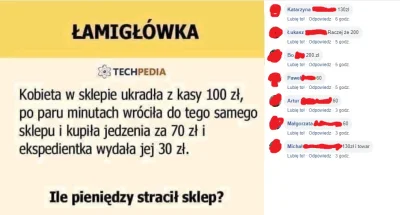 ag3nt - Kiedy matma z tvp to Twój ulubiony przedmiot xD

#zagadka #matematyka #pyta...