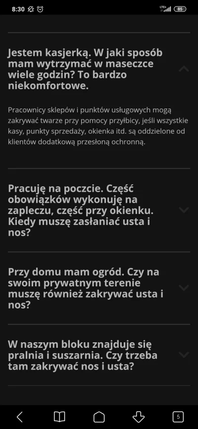 Mrspsychobunny - @master4848: nie są zakazane. Mój listonosz chodzi w przyłbicy aczko...