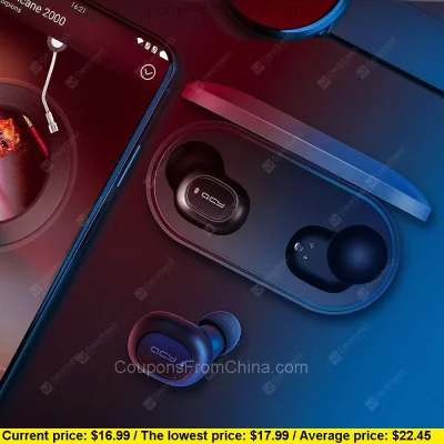 n____S - QCY T2C TWS Bluetooth Earphones - Gearbest $102.35
Cena: $16.99 (71,09 zł) ...