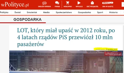 P.....T - @rzep: CZEGO ZNOWU NIE ROZUMIESZ LEWAKU? 10 MILIONUF PASAŻERÓW, TUSK CHCIAL...