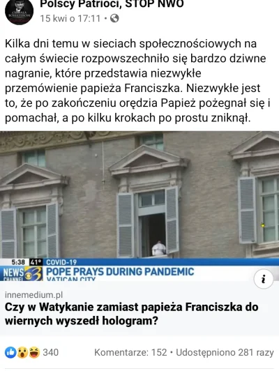 skalar_neonka - Odnoszę wrażenie, że pandemia sprzyja powstawaniu coraz to nowych teo...