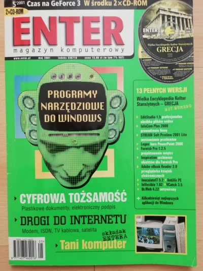 jtomek1 - Rok 2001 ( ͡° ͜ʖ ͡°)

#enter #komputer #magazyn #wehikulczasu #2001 #sprz...