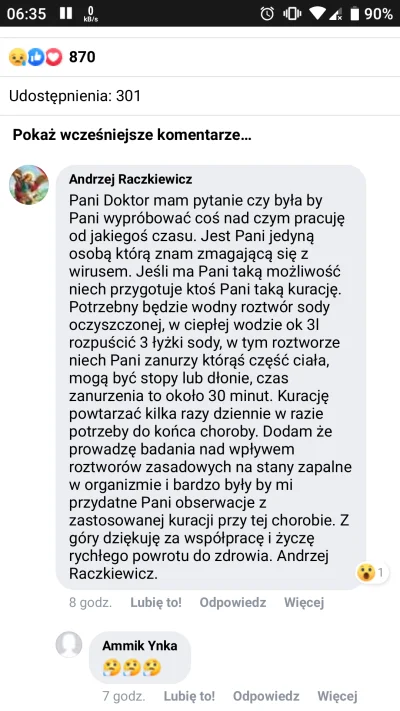 O.....e - I już jakiś ziębiarz chce ją leczyć.