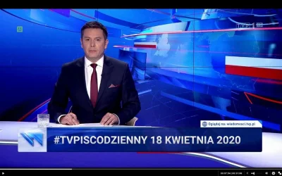 jaxonxst - Skrót propagandowych wiadomości z dnia: 18.04 20 #tvpiscodzienny tag do ob...