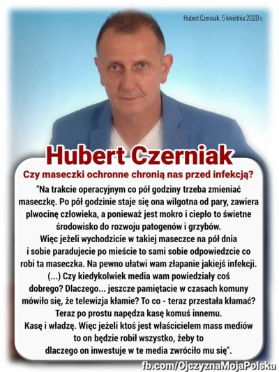 Hyrieus - Hubert Czerniak o maseczkach
#czerniak #hubertczerniak