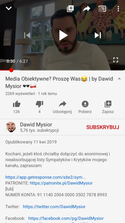 cristianoronaldinho - @Mateusz: Ależ to przez rok mogą się człowiekowi poglądy na tem...