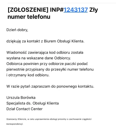 LewCyzud - @chozi: mam potwierdzenie z inpostu ze otrzymałeś kod