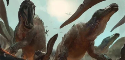 Trajforce - Shantungosaurus
#paleontologia #paleoart #dinozaury