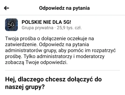 Reepo - No to czekamy na akceptację xD
Boją się inwigilacji 5g, a nie boją się że wrz...