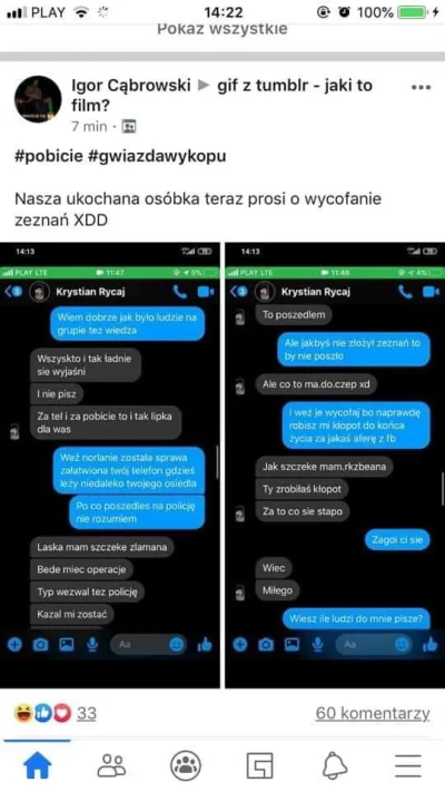 Pawery1 - Dla mnie to najlepiej pokazuje mentalność tej dziewczyny. No nie powiem. Uś...