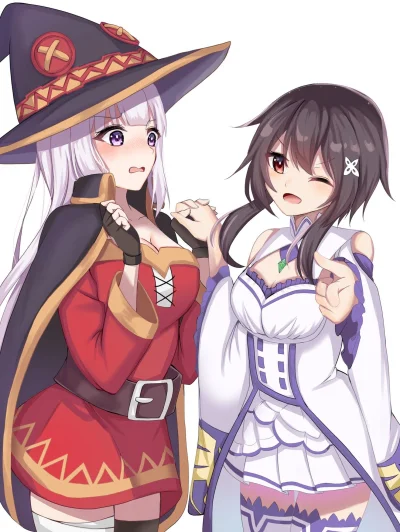 zabolek - #megumin #emilia #konosuba #rezerokarahajimeruisekaiseikatsu #anime #random...