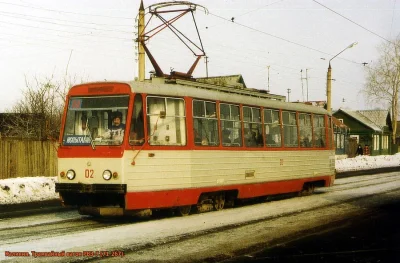 Ikarus_260 - #sowieckietramwaje
RWZ-7
Ryska Fabryka Wagonów(RWZ) była drugim najwię...