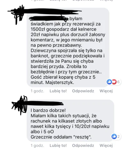 Mia900 - Kelnerzy niczym madki. „Dej bo mnie się należy”. 

Czemu oni nie maja pret...