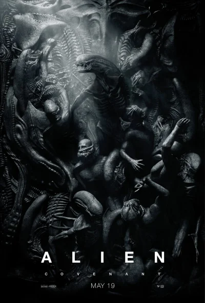 ColdMary6100 - Piękny poster do chvjowego filmu #plakatyfilmowe #alien
