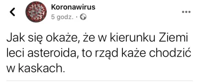 cruxme - tak będzie.


#bekazpisu #heheszki #asteroida #koronawirus