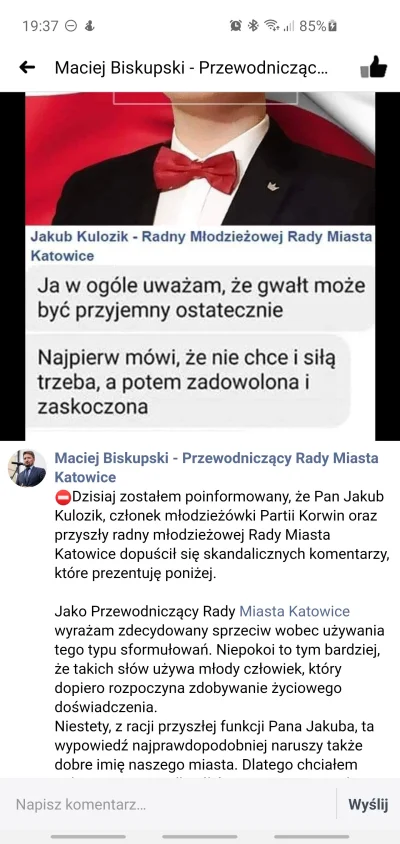 Zarzadca - Hehehe taki fejk że nawet jakiś prawak przeprasza za tych prawakow