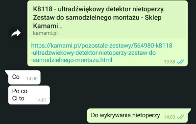 Hrjk - Jakby ktos potrzebował to https://sklep.avt.pl/ultradzwiekowy-detektor-nietope...