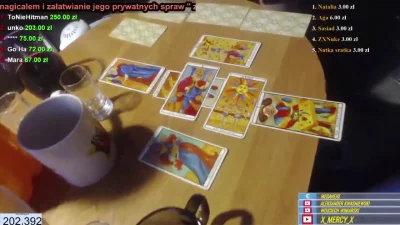 MrPrado30 - Drugi shot gdzie Tarot wróży z kart Danielowi.
#danielmagical #patostrea...