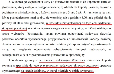 FlasH - Wiecie, że pisowska ustawa o głosowaniu korespondencyjnym jest tak napisana, ...