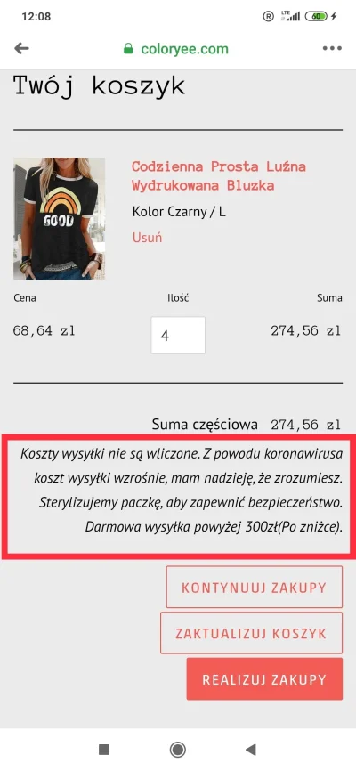 holibka - Jak ja gnije jak widzę takich #januszebiznesu jak firma COLORYEE XD

Wysyłk...