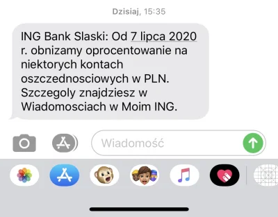 stachol - Jak można obniżyć coś co nie istnieje? ( ͡° ͜ʖ ͡°) 
#banki #ing #heheszki