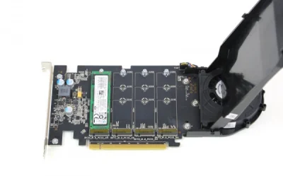 hrumque - @browarek: jak masz wolne sloty PCIe - to adapter PCIe do M.2 to nie rpoble...