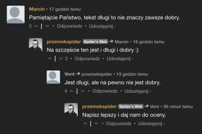 Sierran - A u pszemka pająka dalej jak w lesie xDDDDD
#spidersweb