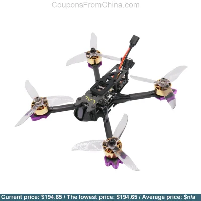 n____S - Eachine LAL5.1 225mm Drone PNP - Banggood 
$194.65 (815,33 zł) + $0.00 za w...