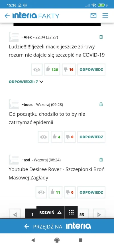 Kamil1509 - A to screen związany ze szczepionkami.