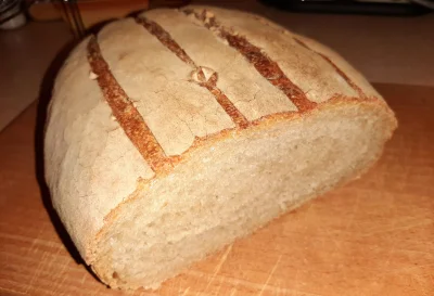 plagueis - Dziś ekspresowy #chleb na zakwasie z drobnym wsparciem świeżych drożdży. C...