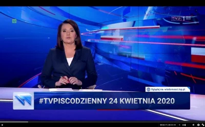 jaxonxst - Skrót propagandowych wiadomości z dnia: 24.04.20 #tvpiscodzienny tag do ob...