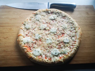 trybik555 - Moja pierwsza homemade pizza #gotujzwykopem