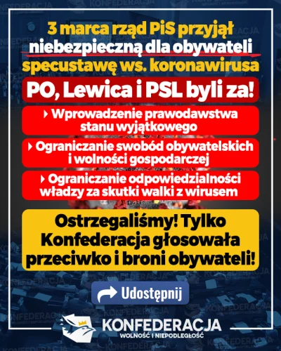 YgoR - 25.04.2020 Konfederacja wystąpiła... Chcesz być wołany? Napisz komentarz "woła...