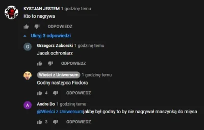 S.....R - @Fiodorczuk Zaglądasz tu jeszcze czasem? S----------ś się ze stanowiska to ...