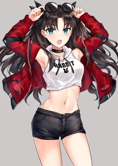 l.....f - #randomanimeshit #fate #fatestaynight #rintohsaka #tohsakarin #meganekko #a...